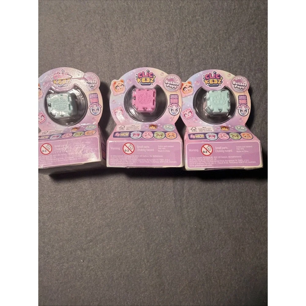 ClicKeez Series 3 Two Pack New Unopened Bundle Of 3